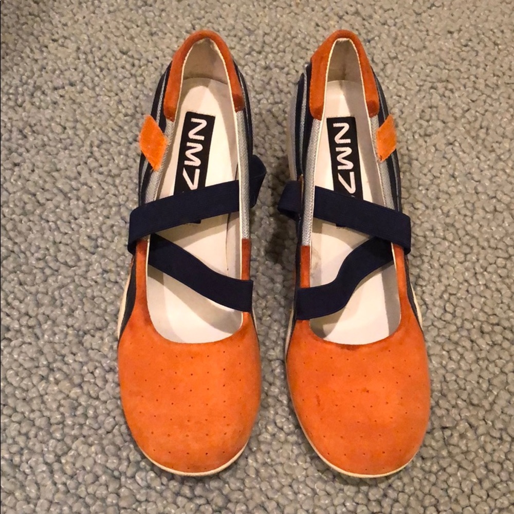 Funky Suede Heels